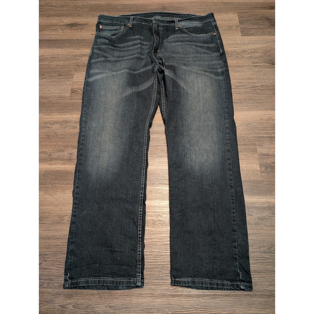 Levis 559 Relaxed Straight Jeans Mens 38x30 Dark Wash Indigo Denim 00559-0441